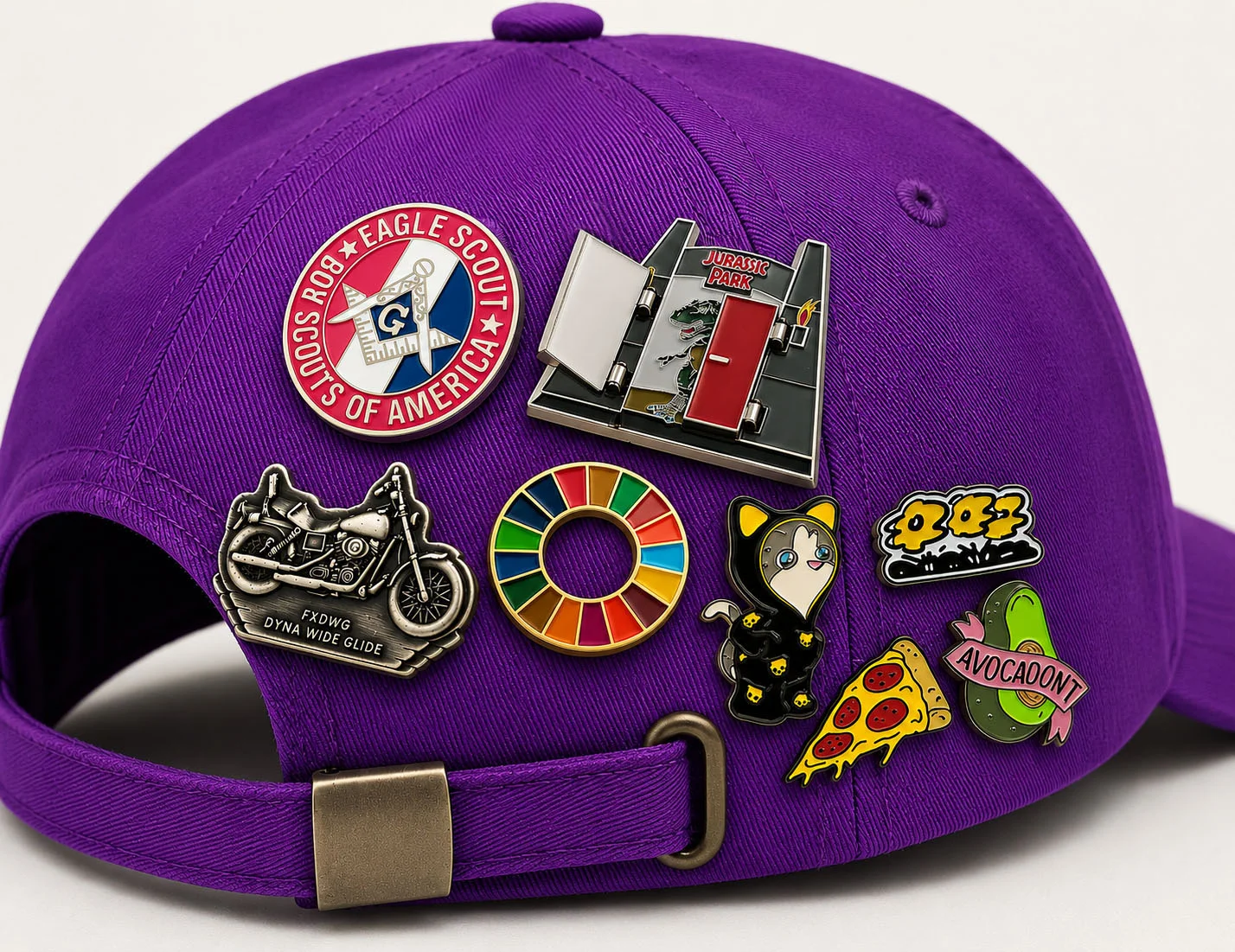 metal pin badges