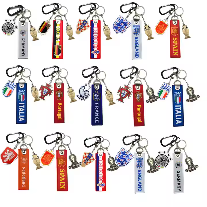 custom fabric keychains