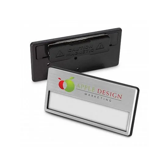 Magnetic Name Badges with Logo