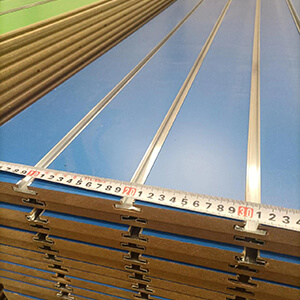 Slot T groove MDF panel