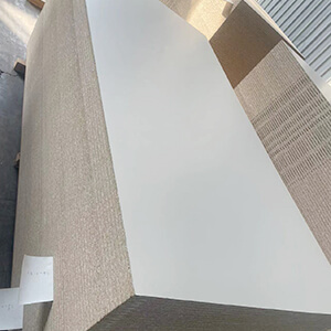 white melamine particle board
