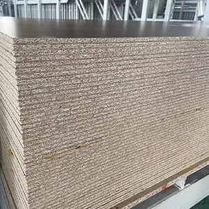 Melamine particle board