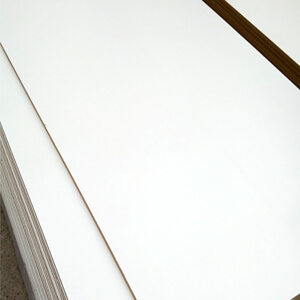 white melamine board