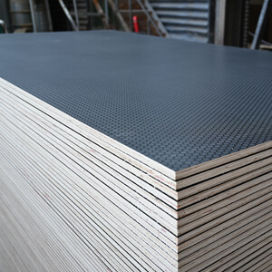Hexagonal Anti slip Film Faced Plywood