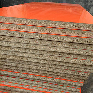 melamine coated particle board