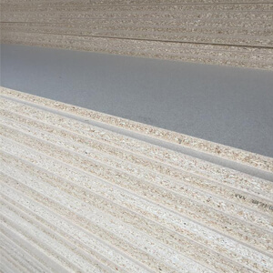 white color melamine particle board