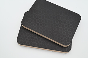 Hexagonal anti-slip film faced plywood
