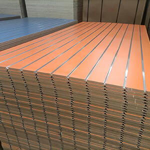 Slot T groove MDF