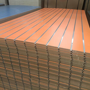 melamine faced mdf Slot T Groove