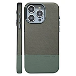 Dragon Scale Pattern Luxury Phone Case for iPhone 15/16 Pro Max Full Protection Magnetic Cover Double Color Case Leather