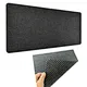 Customized Black Rubber Gaming Mouse Pad Fine Overlocking Edge 3D Soft Blank Mouse Mat for Office Home Use No Logo Stock