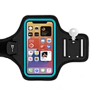 Lightweight Waterproof Sports Arm Bag for Men Women Outdoor Running Mobile Phone Wrist Bag Material Comfortable Arm Belt