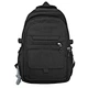 Unisex Large-Capacity Backpack Nylon Zipper High-Fashion Appearance for College Junior High School Students Trendy School Bag