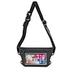 Cross-border Custom High-end Transparent PVC Touchscreen Diving Swimming Barrel-shaped Crossbody Waist Bag IPX8 Fully Waterproof