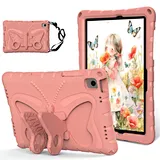 For TAB A9 Plus/A9 10.95" Baby Flat Protective Cover Anti-Fall Shell with Butterfly Customization Logo