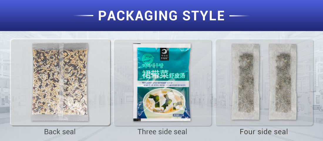 tea pouch packing machine