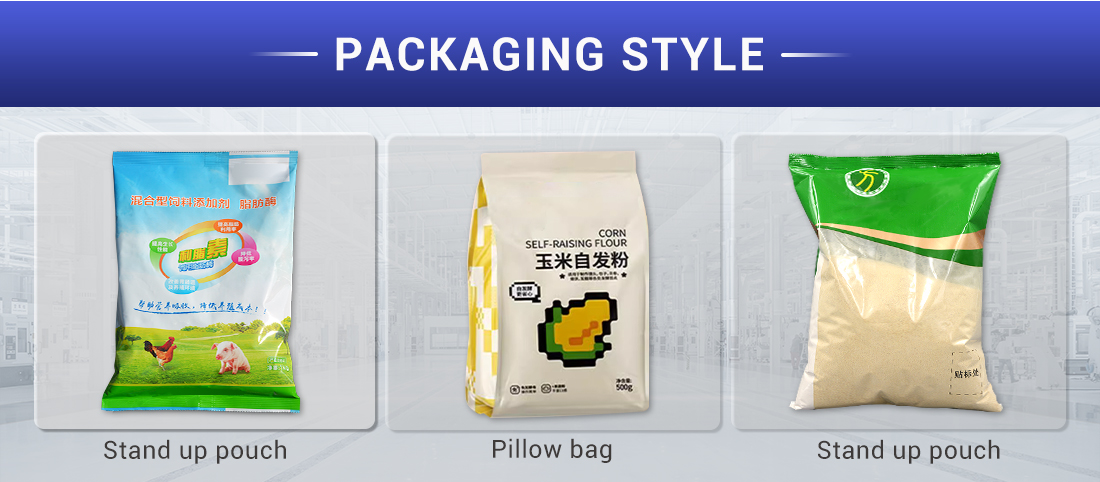 powder pouch packing machine