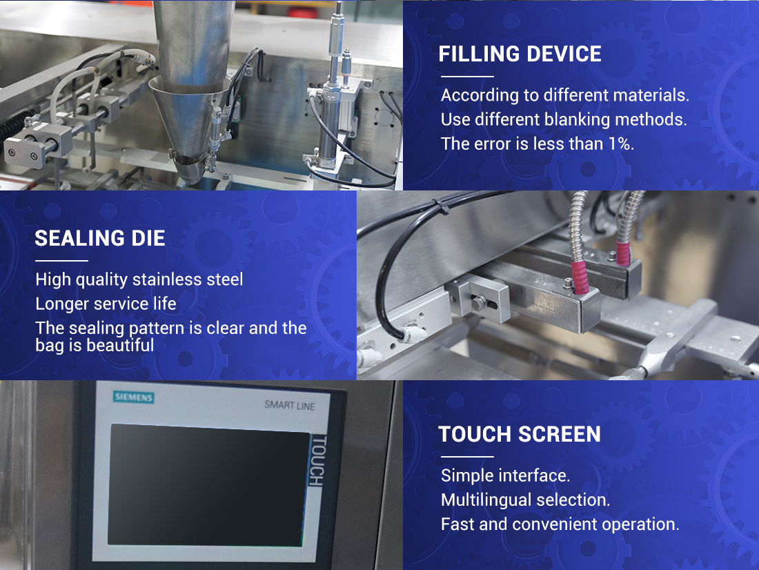 premade pouch fill and seal machine
