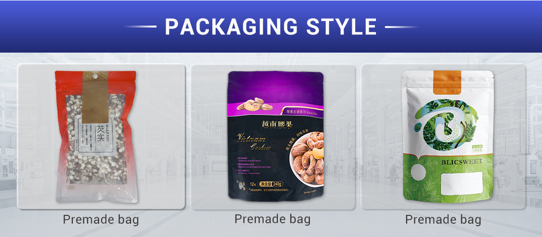 premade pouch filling machine