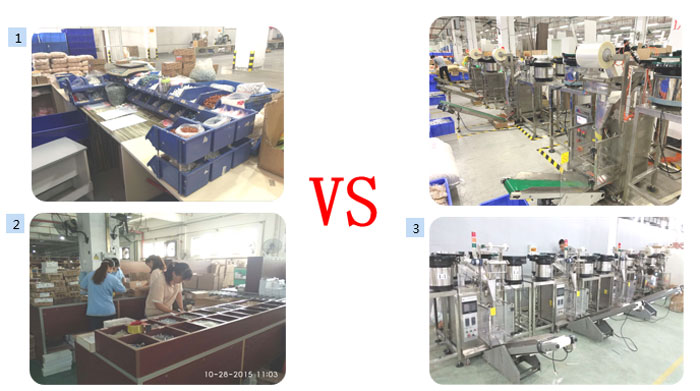 detergent packing machine