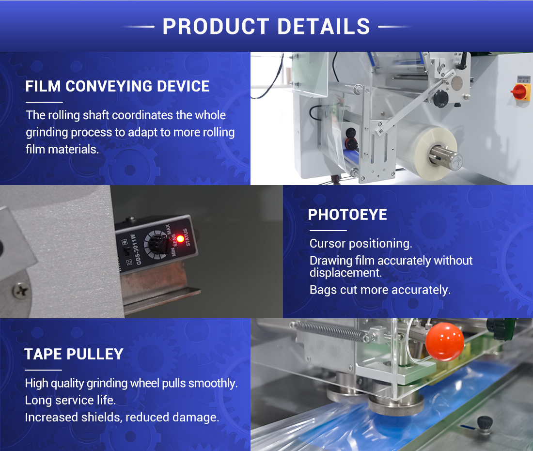 Horizontal Flow Wrap Machine