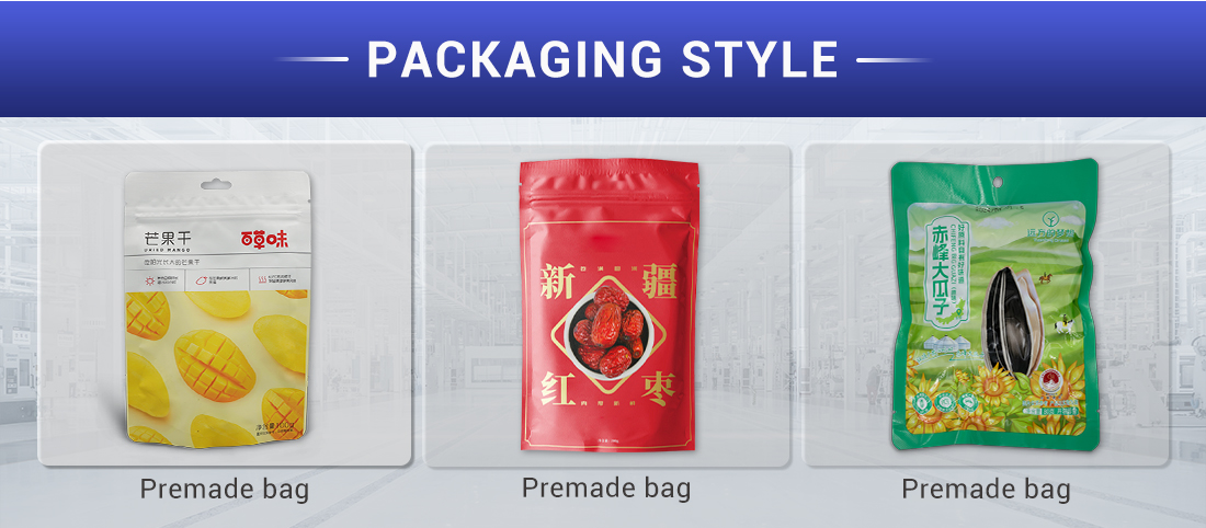 premade bag packing machine