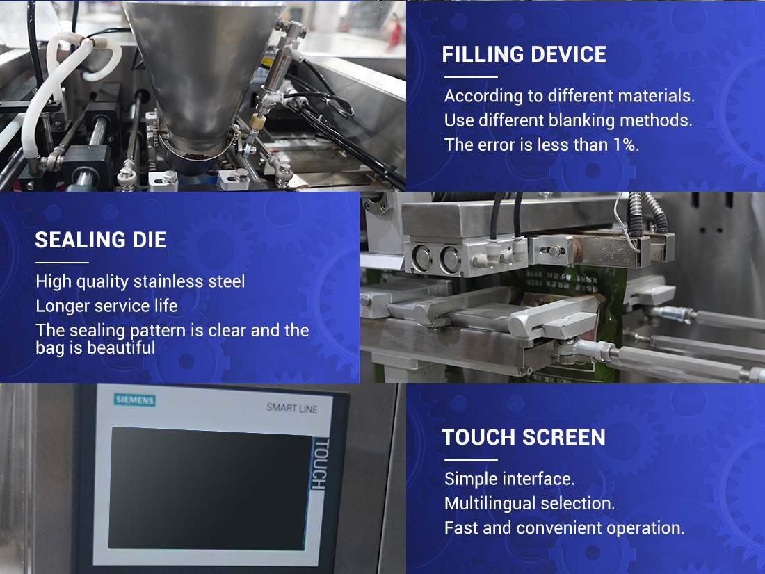 premade pouch fill and seal machine