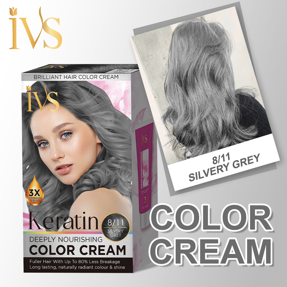 Salon-Quality Light Ash Blonde Hair Dye Kit
