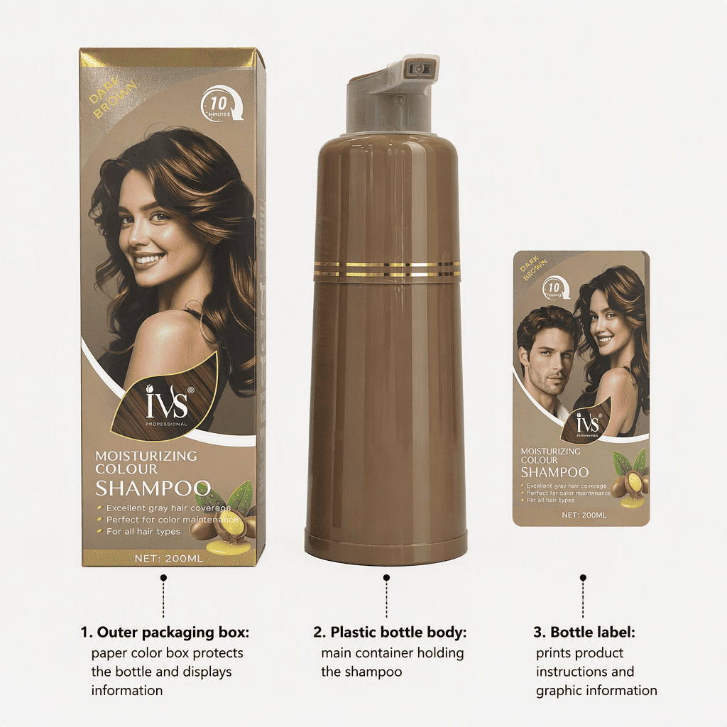 Cover grey hair colour shampoo