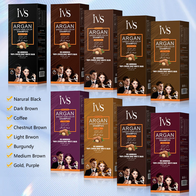 Private Label Argan Speedy Hair Color Shampoo