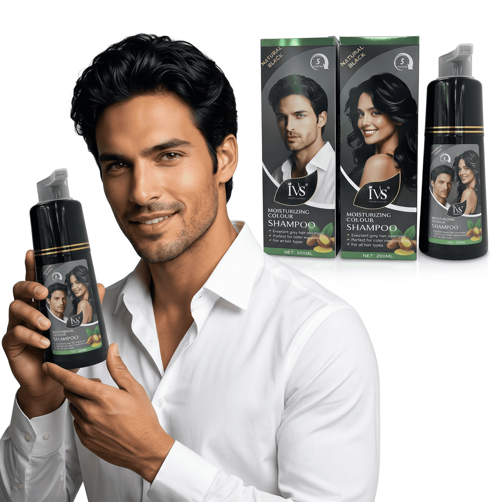 Custom shade colour shampoo