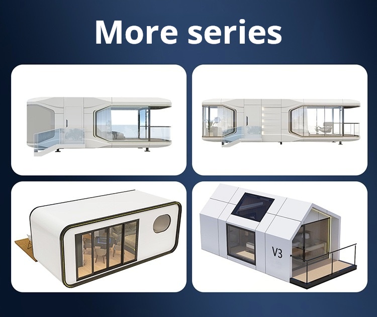 Foldable Container House,Space Capsule House,apple capsule house