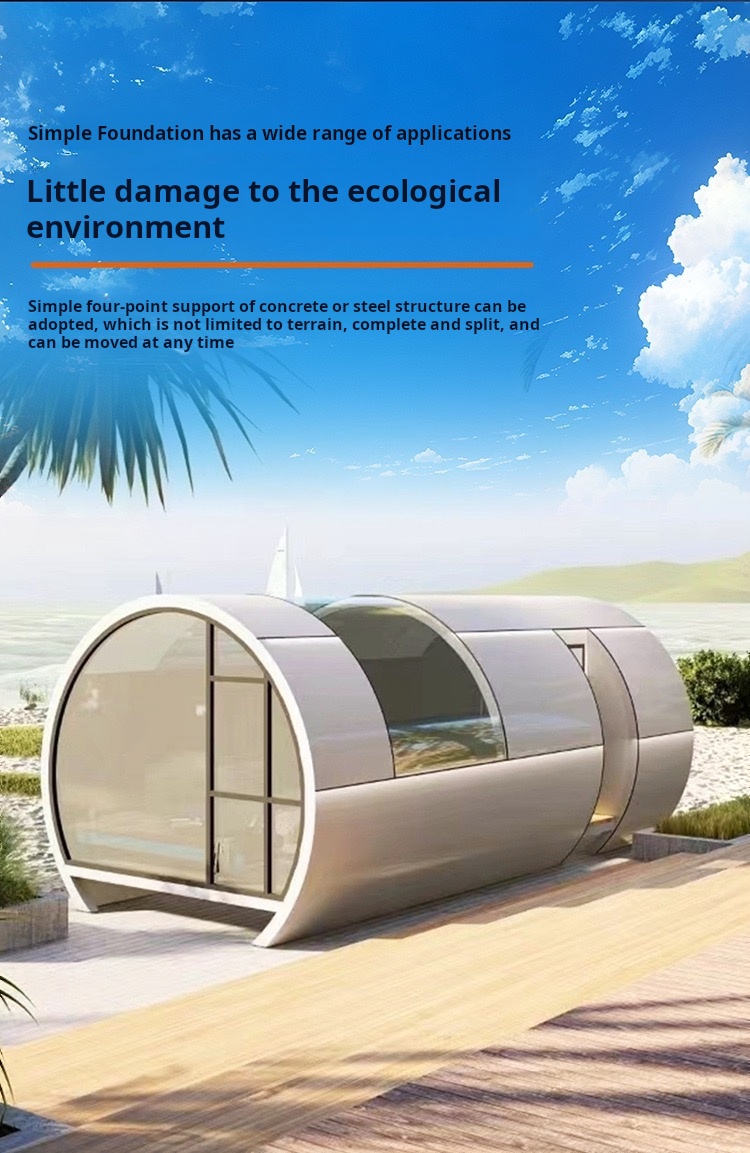 Foldable Container House,Space Capsule House,apple capsule house