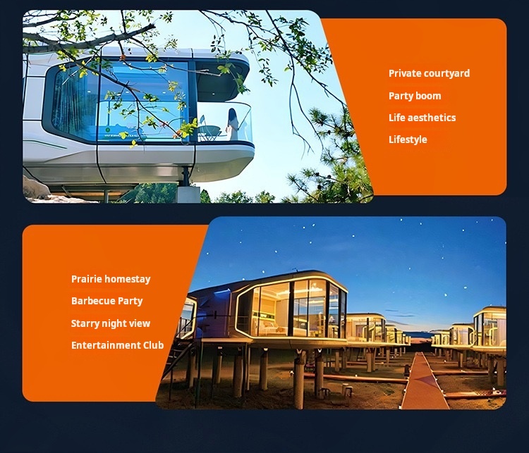 Foldable Container House,Space Capsule House,apple capsule house