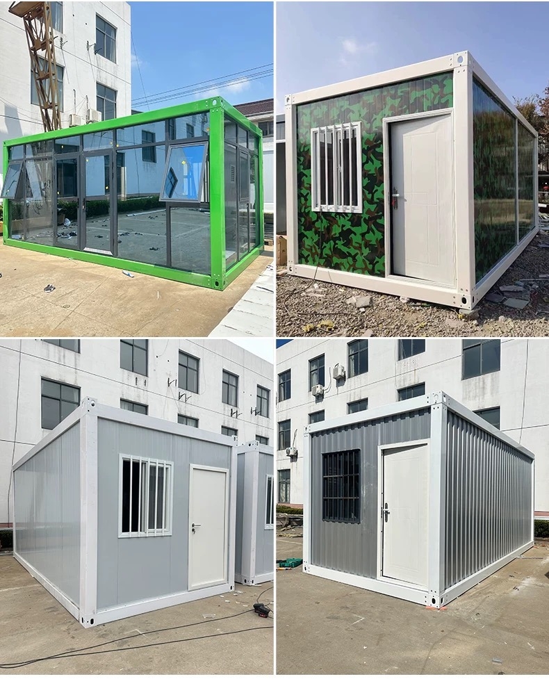 Folding box house