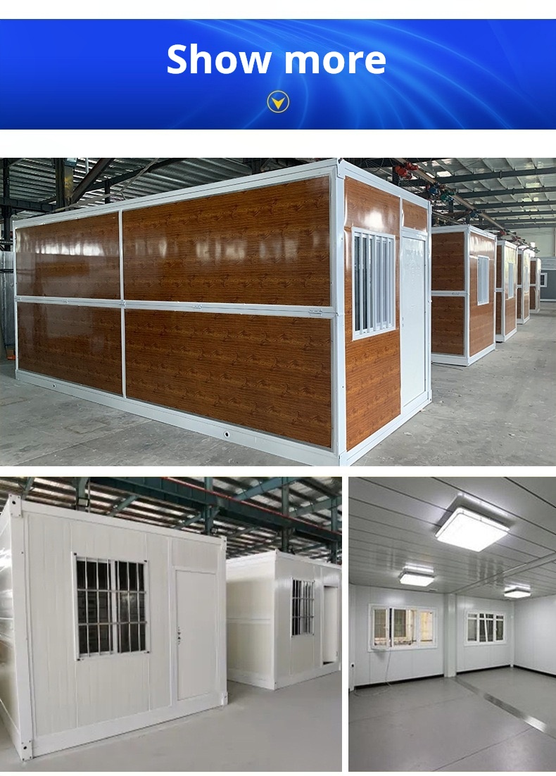 Folding box house