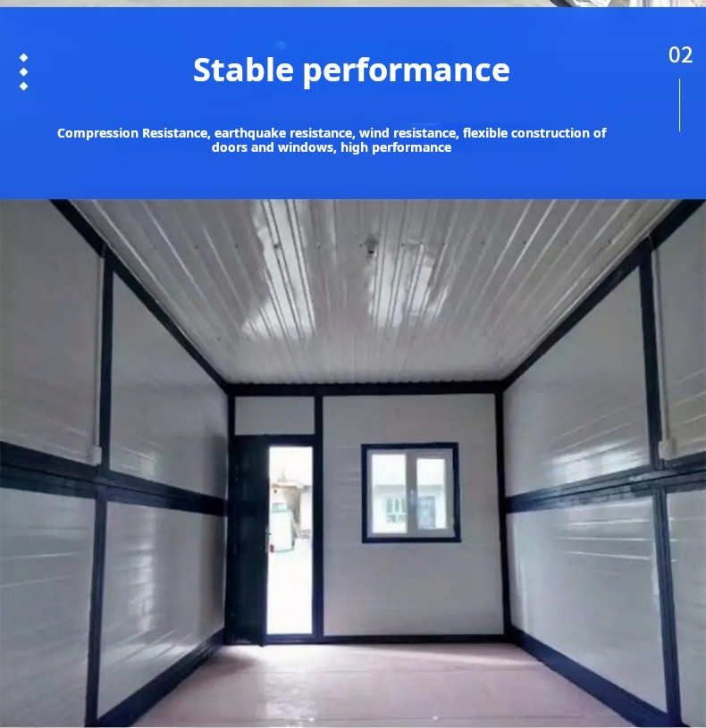 Folding box house