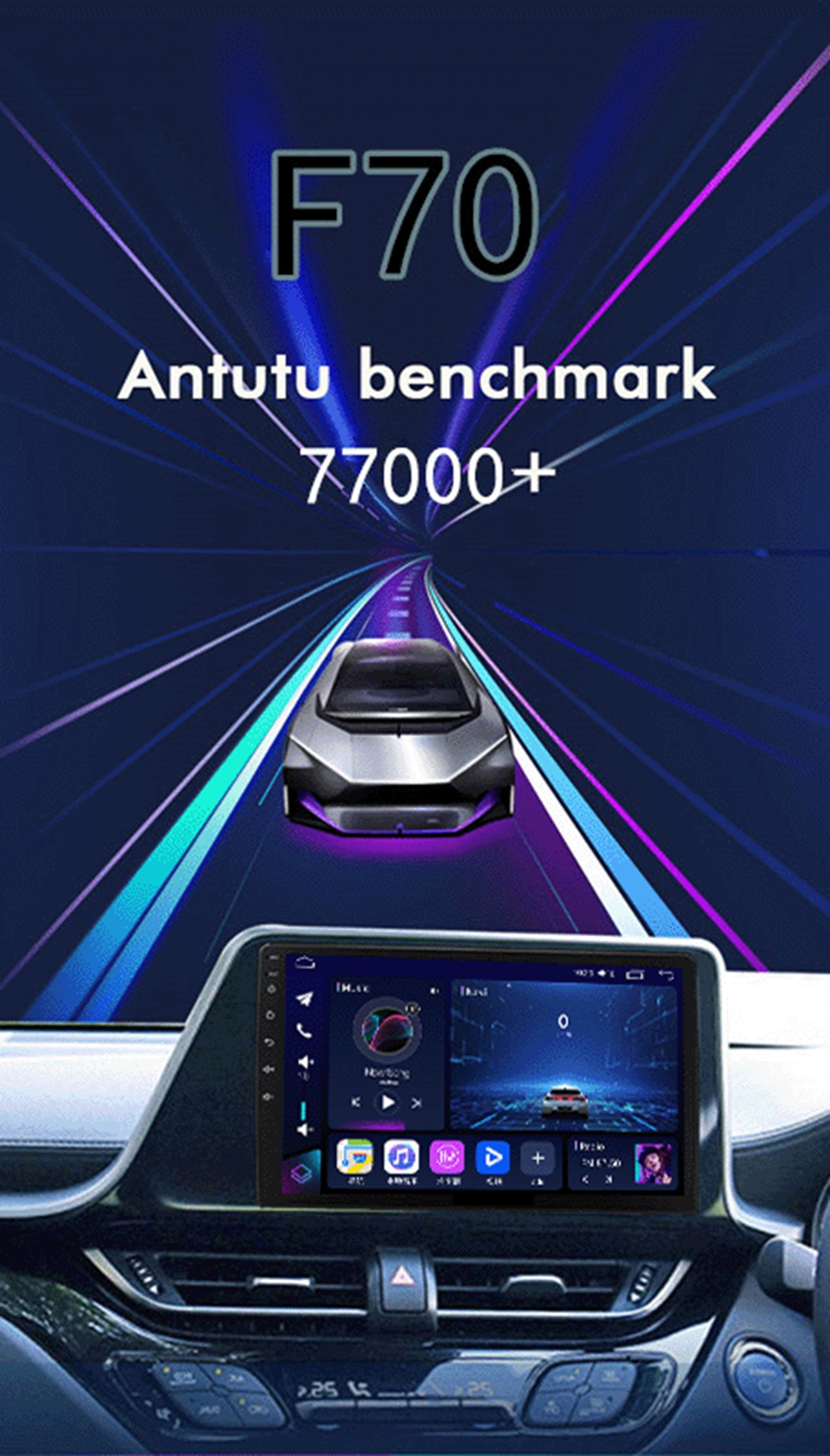 A133 Car Gps Navigation 360 Function