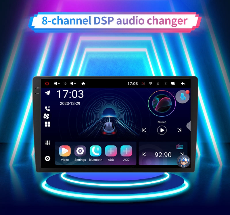 G10-G Dual Amplifier RCA7.1 android car dvd player