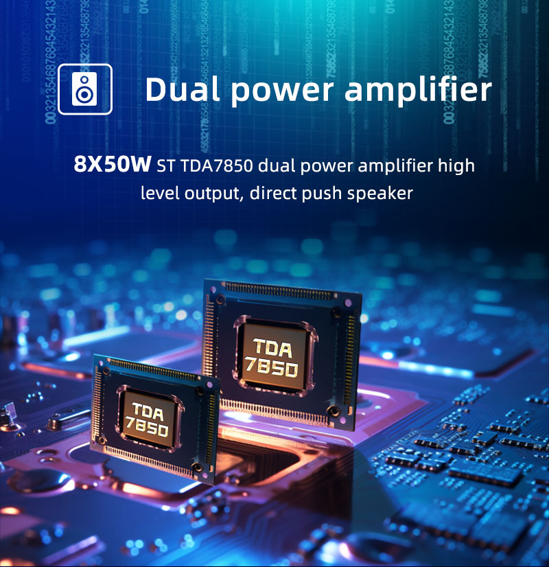 G10-G Dual Amplifier RCA7.1 android car dvd player