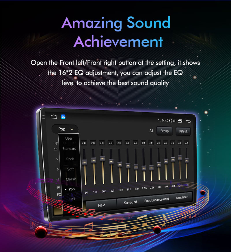 7862 car android 9 inch touch screen