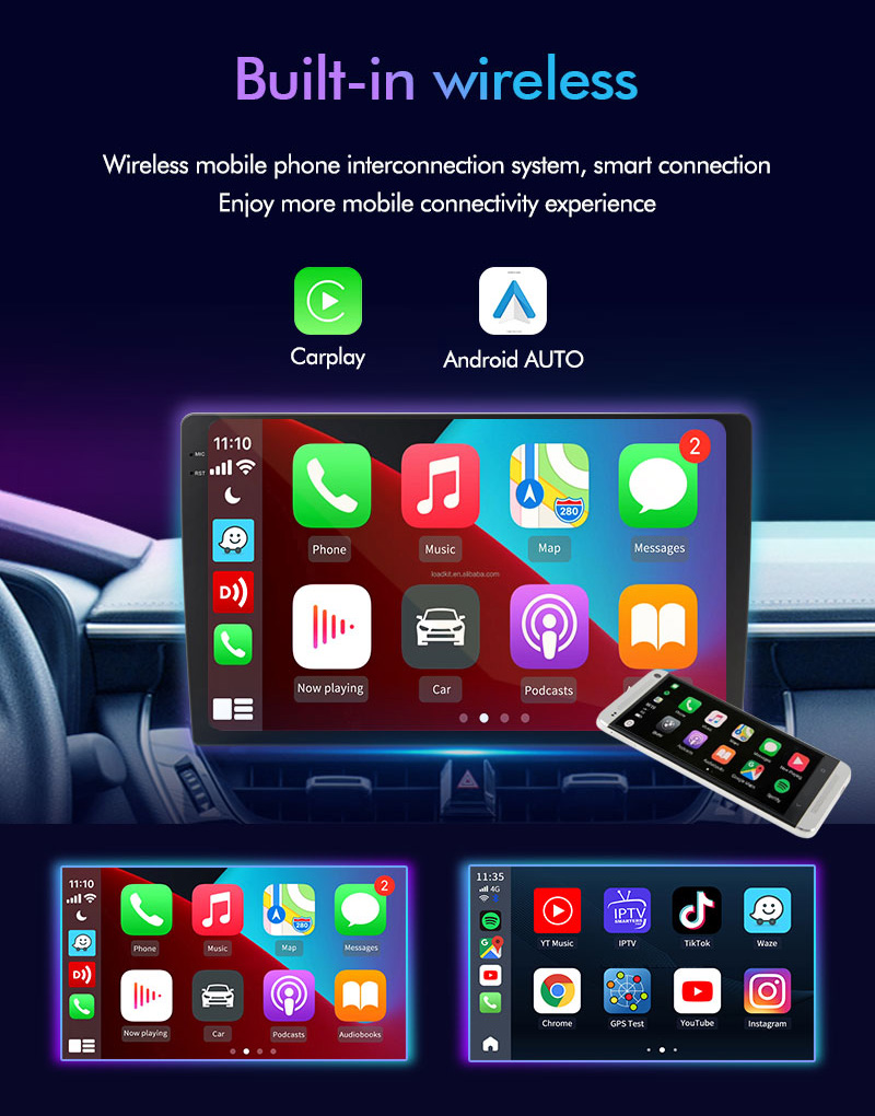 7862 car android 9 inch touch screen
