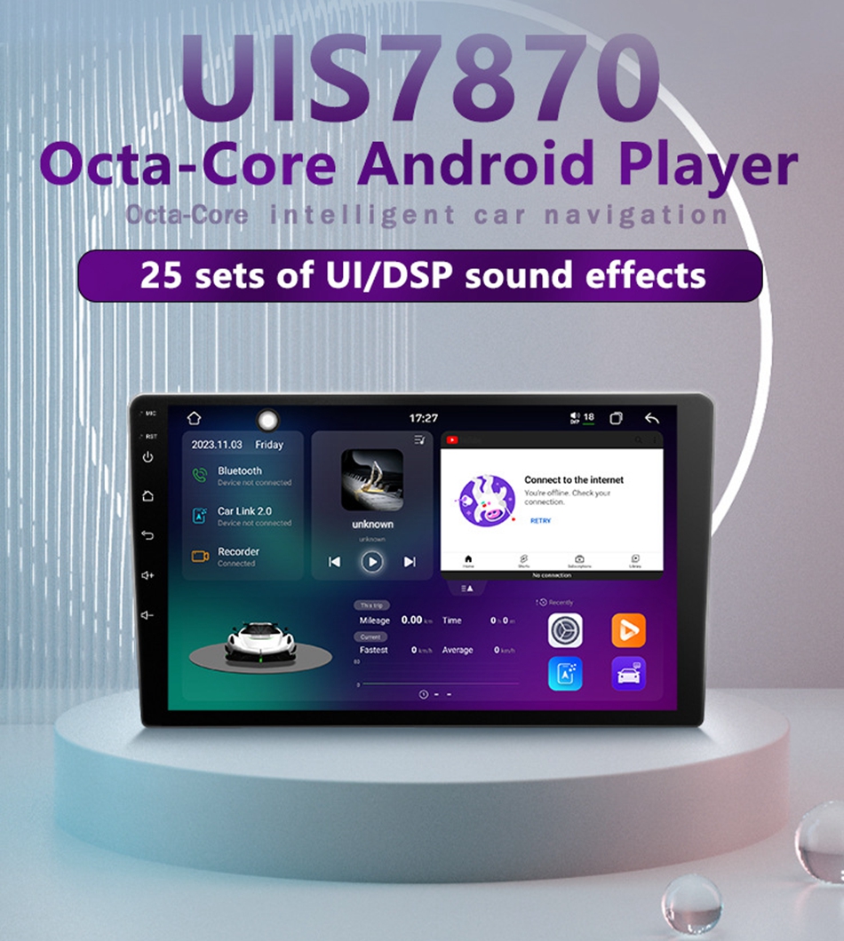 UIS7870 android 13 car radio player