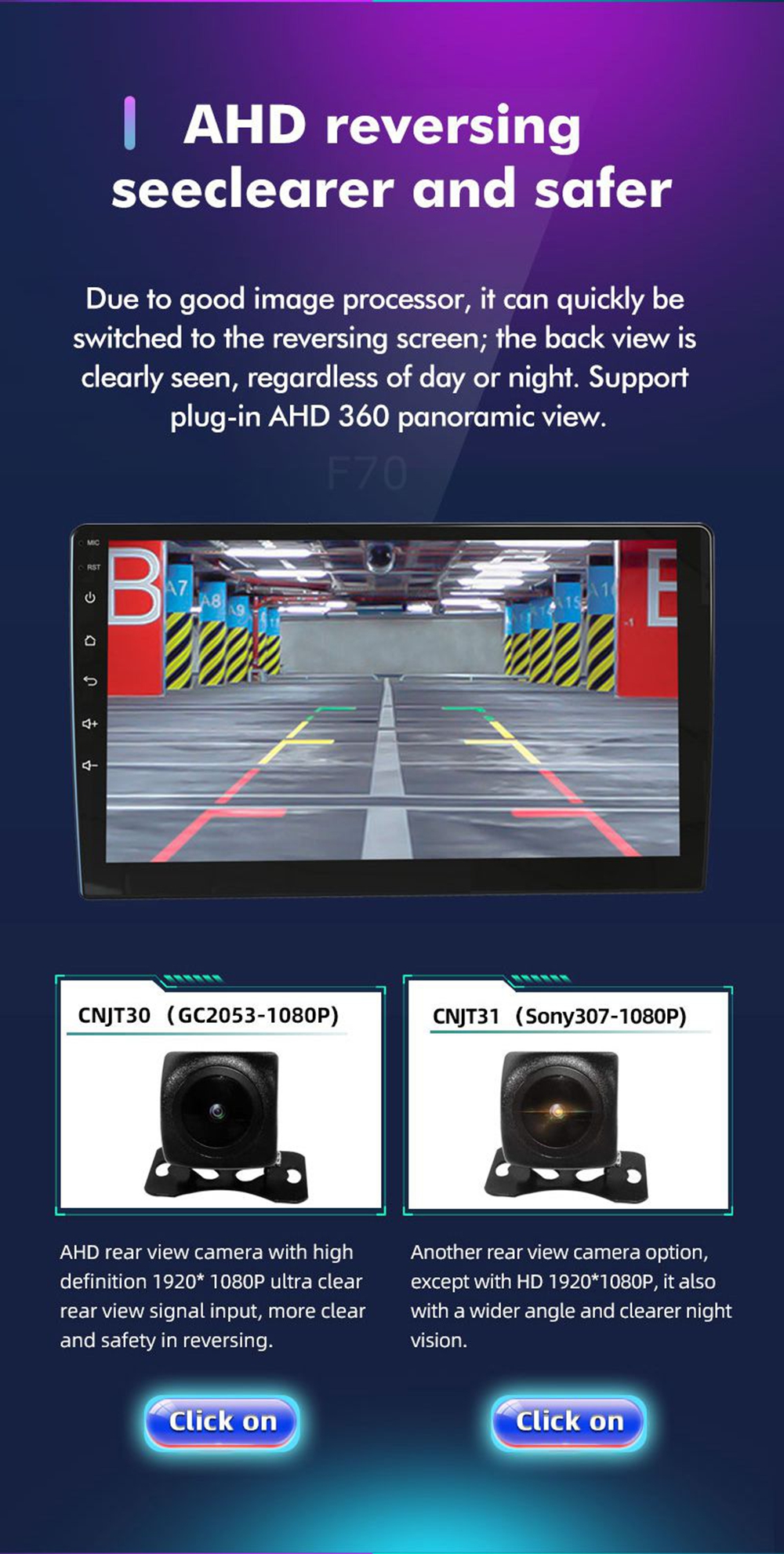 A133 Car Gps Navigation 360 Function