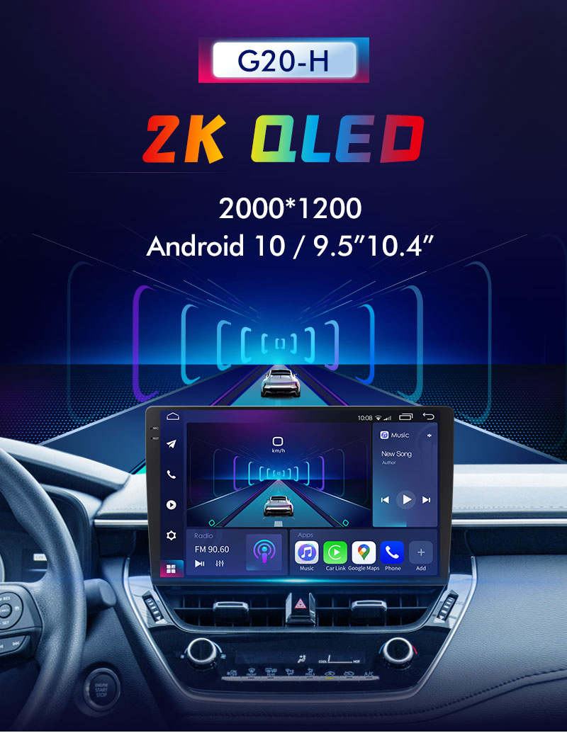 7862 car android 9 inch touch screen