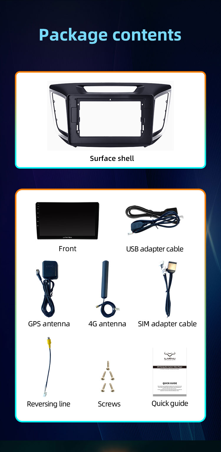 Car navigation android car dvd player