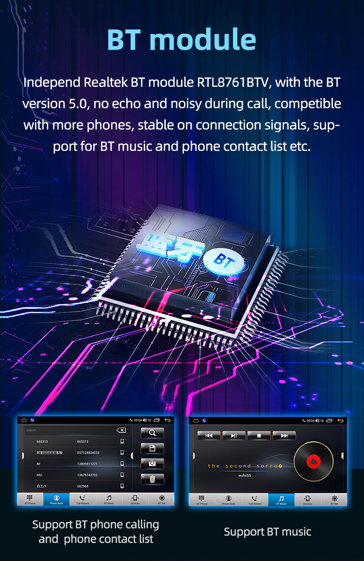 Car navigation android car dvd player