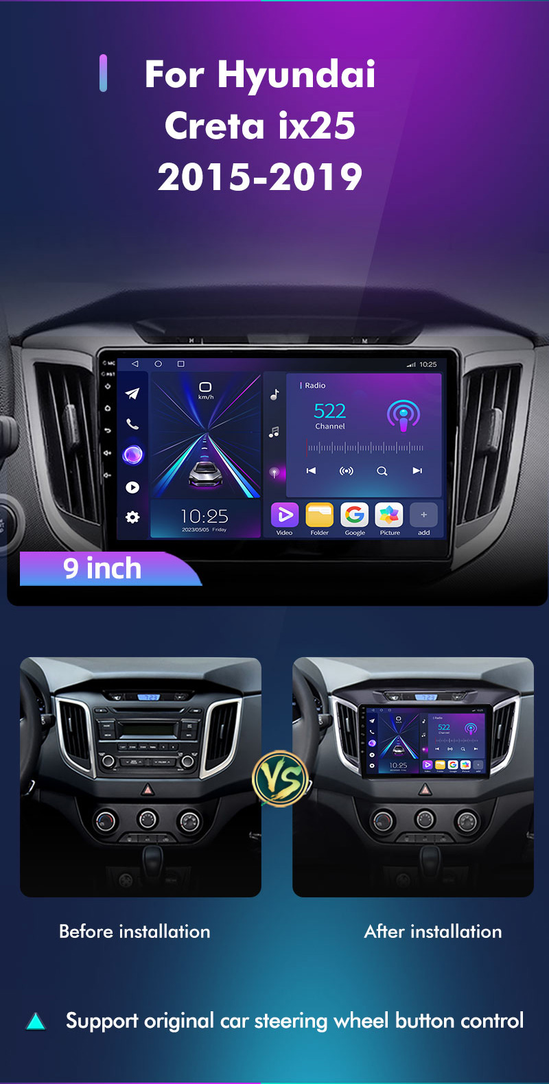 android car audio player