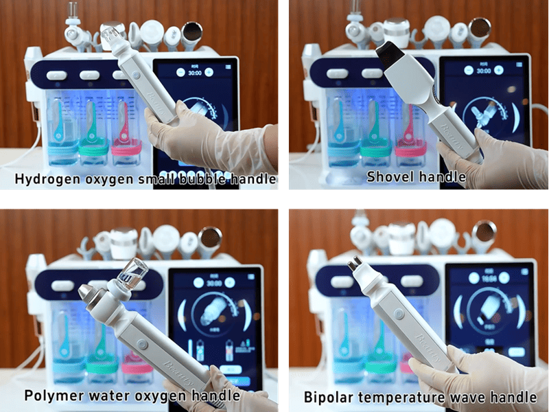  The Hydra Beauty Facial Machine Handle Usage 1