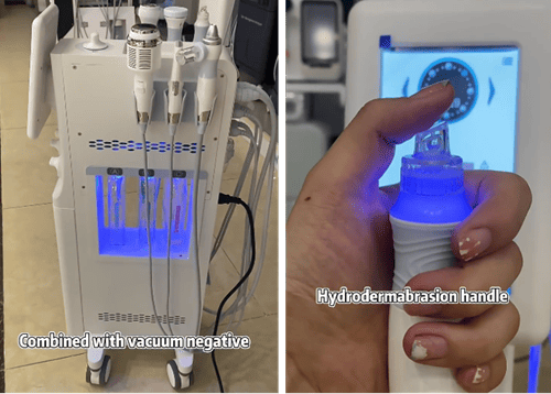 Hydro Facial Machine - Usage Demonstration Images 1